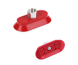 VVD-Elliptical flat vacuum cups - High Grip